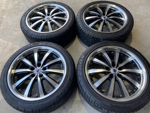 共豊　シュタイナーVS5 225/45R18 ビッグキャリパーOK クラウンなど 共豊 シュタイナーVS5 225/45R18 ビッグキャリパーOK クラウンなど