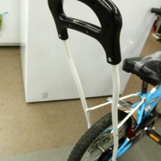 子供用自転車 16インチ アメリカンイーグル ブルー 手押し棒付き
