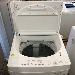 美品【 TOSHIBA 】東芝 マジックドラム 洗濯8.0kg全自動洗濯機DD