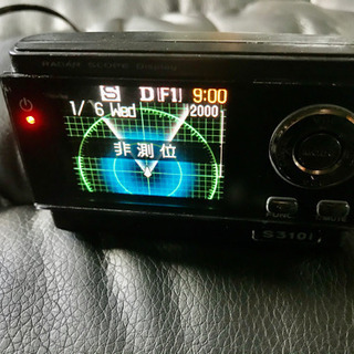ユピテルS310iソーラーレーダー機GPS