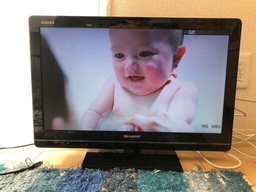 SHARP 22V型　液晶　テレビ AQUOS LC-22K5   2011年製　リモコン有り