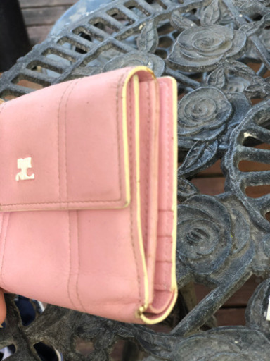 可愛いピンクのクレージュ財布ヴィンテージ のど 土浦の小物 財布 の中古 古着あげます 譲ります ジモティーで不用品の処分