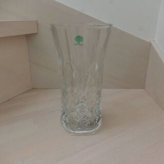 0円：花瓶 ガラス製 フラワーベース：2020.11月まで