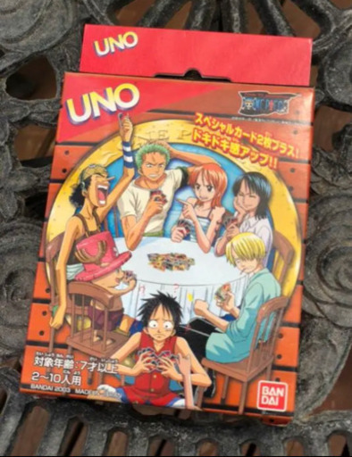 新品未使用 One Pieceのuno スペシャルカード 説明書付き のど 土浦のカードゲーム その他 の中古あげます 譲ります ジモティーで不用品の処分