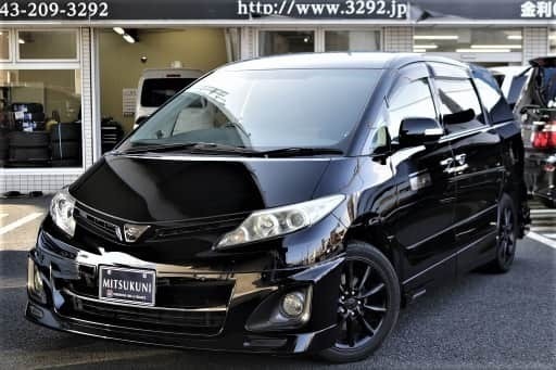 黒く輝くあの車 いまここに オトロン甲府店 北杜のエスティマの中古車 ジモティー