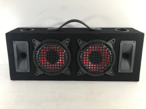 ウーファー スピーカー 車載 持ち運び可能 中古