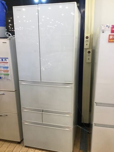 【安心６カ月保証付】TOSHIBA 6ﾄﾞｱ冷蔵庫 GR-F51FXV 2013年製 【ﾄﾚﾌｧｸ桶川店】