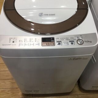 安心６カ月保証付】SHARP 全自動洗濯機 ES-A70E9-N 2014年製 【ﾄﾚﾌｧｸ 