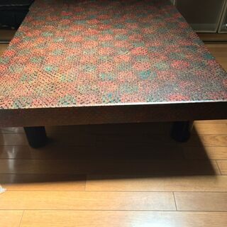 座卓 センターテーブル 和家具 ローテーブル 古民家 漆塗り 座敷 天然木