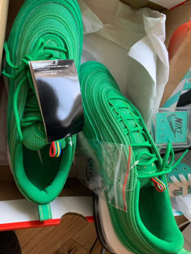 【新品未使用】NIKE/AIRMAX 97QSグリーン　27.5cm