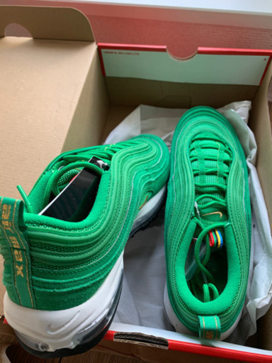 【新品未使用】NIKE/AIRMAX 97QSグリーン　27.5cm