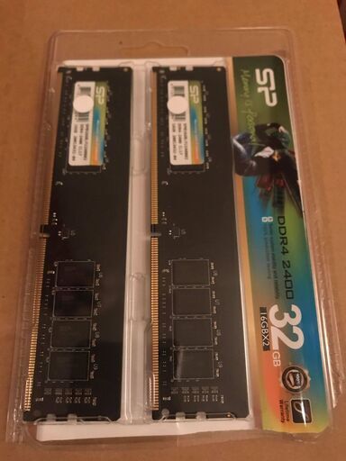PCRAMモジュール二つと領収書、新品、３２GB、ディスカウント