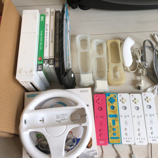Wiiとソフト13本等