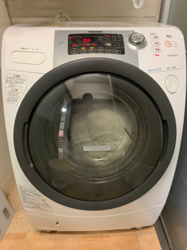 ドラム式洗濯機(乾燥機能付き)ヒートポンプ