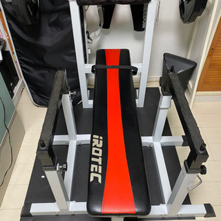 アイロテック ベンチプレス セーフティバー付き