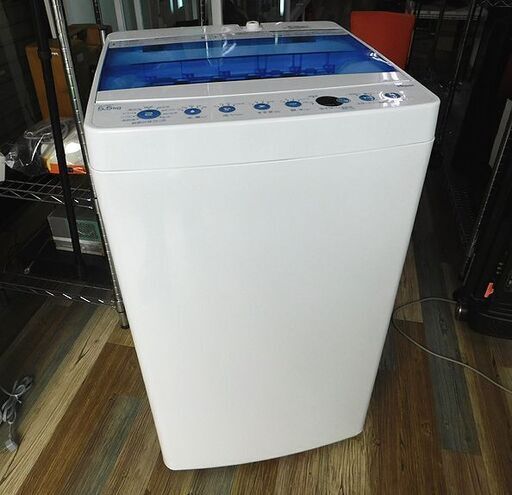 美品 Haier ハイアール 5.5kg 全自動洗濯機 JW-C55FK 2019年 3Dパルセーター