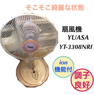 扇風機 イオン機能付き YUASA YT-3308NRI 掃除除...
