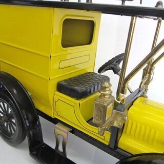 ☆レトロなおもちゃ JB クラシックカー ミニカー イエロー アメリカン雑貨 前輪後輪可動 札幌 北20条店 ☆レトロなおもちゃ JB クラシックカー ミニカー イエロー アメリカン