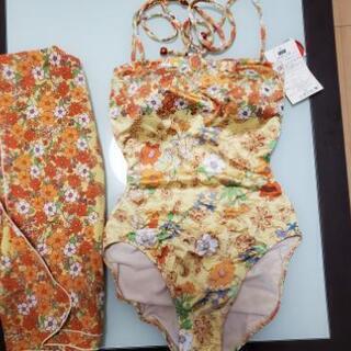 新品未使用 女性水着パレオ付き りっちゃん 春日の水泳の中古あげます 譲ります ジモティーで不用品の処分
