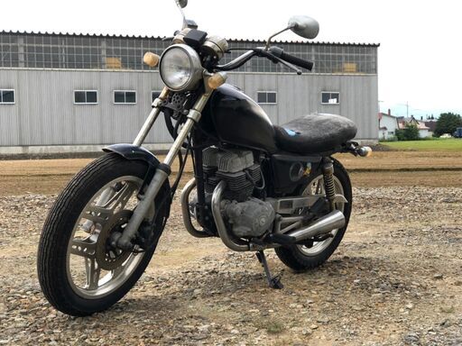 ホンダ　250T　LA　カスタム　MC07　書類あり　名変可能　レストアベース　部品取り　アメリカン　札幌発