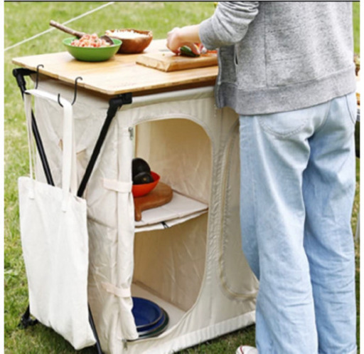 新品未開封】NEUTRAL OUTDOOR バンブーキッチンカウンター NT-BK01 