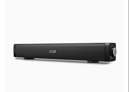 新品未使用！PC スピーカー◇EIVOTOR サウンドバー◇USB ステレオ 高音質 大音量 小型◇SoundBar Speaker◇テレビ/パソコン/スマホ 対応