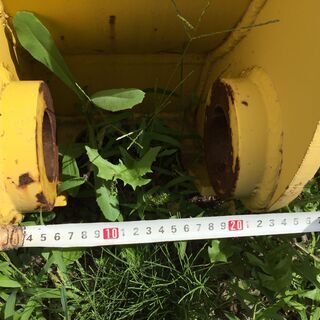 札幌市清田区発 大型 ホイールローダー バケット 幅2,450mm
