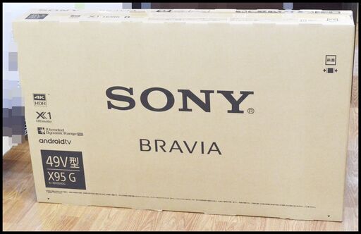 未開封 ソニー ブラビア KJ-49X9500G SONY BRAVIA 49v型 液晶テレビ 4KTV