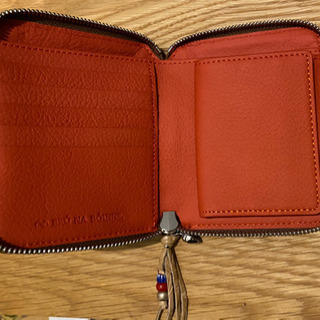 BRU NA BOINNE 柿渋クロコウォレット ブルーナボイン