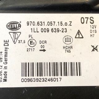 ポルシェ 970 パナメーラ ヘッドライト 左 2012 製造 品番 97063105715 札幌発
