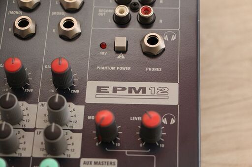 Soundcraft EPM12 サウンドクラフト 12ch アナログミキサー 動作品 PA機器(J694kyxY)