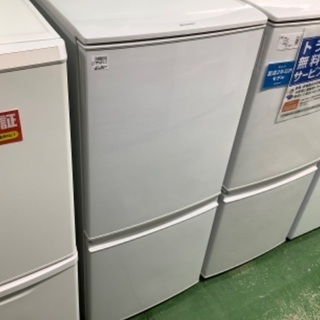 ✨2017年製✨1510番 SHARP✨ノンフロン冷凍冷蔵庫✨ SJ-D14C-W‼️