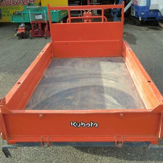 クボタ 筑水キャニコム 油圧ダンプ付 運搬台車 GA111