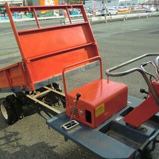 クボタ 筑水キャニコム 油圧ダンプ付 運搬台車 GA111