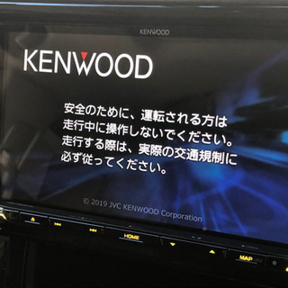 多少の値下げ交渉可能 KENWOOD 9インチナビ 9インチリアモニター 