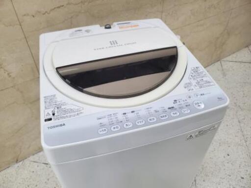 ■配送可■TOSHIBA 東芝 6.0kg 全自動洗濯機 AW-60GM(W) 2013年製