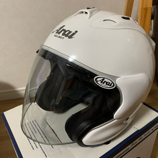 Arai ヘルメット MZ グラスホワイト　59.60CM