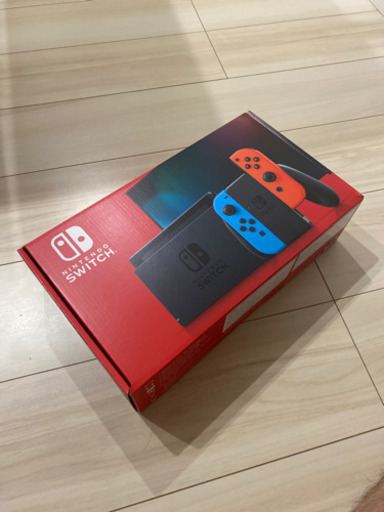 新品未開封　Nintendo Switch 本体 (ニンテンドースイッチ) Joy-Con(L) ネオンブルー/(R) ネオンレッド(バッテリー持続時間が長くなったモデル)