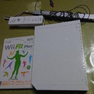 Wii本体&バランスボード&fit plus