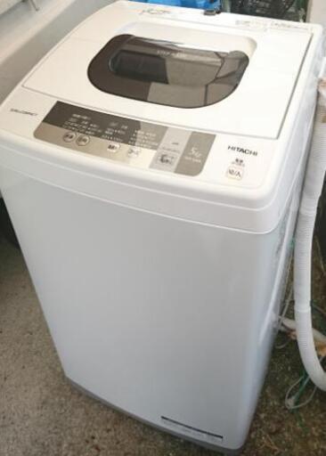激安高年式☆2016年製 日立 洗濯機 5kg☆