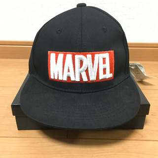 【新品自宅保管】MARVEL ロゴ　帽子