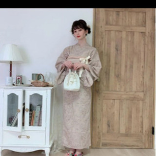 未着用【ベージュ  淡色系】RiLi 浴衣 アンニュイ(きなこ) RiLi 浴衣 アンニュイ きなこ 完売品 新品未使用 美品 - メルカリ