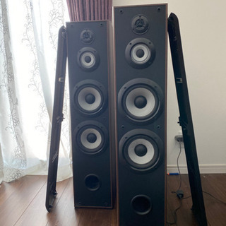 アンプ、ウーハー、スピーカー