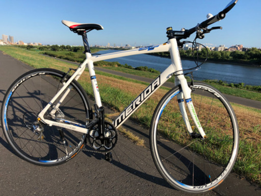 商談中　MERIDA GRANSPEED T5  フラットバーロード 56サイズ  DHバー 美品