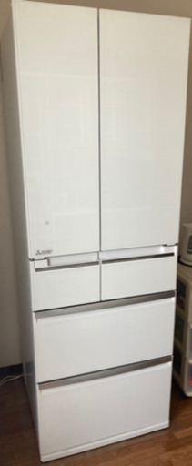 冷蔵庫 三菱 置けるスマート大容量 MR-WX