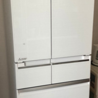 冷蔵庫　三菱　置けるスマート大容量 MR-WX