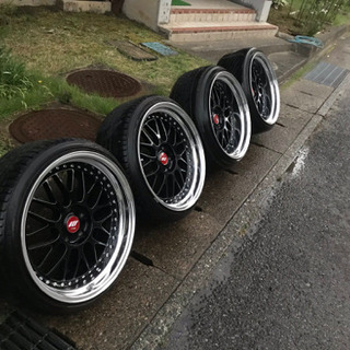 work19inchサイズF9.5J R10.5J PCD114.3引き取り優先します安く値下げ 