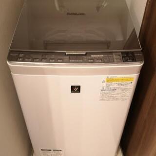 【美品】シャープ ES-PX10A-S 洗濯乾燥機