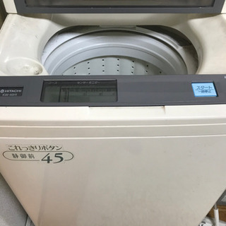旧い30年前の壊れない洗濯機