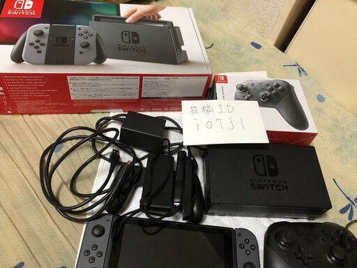 Nintendo Switch (グレーJoy‐Con)+純正プロコン+おまけ | noonanwaste.com